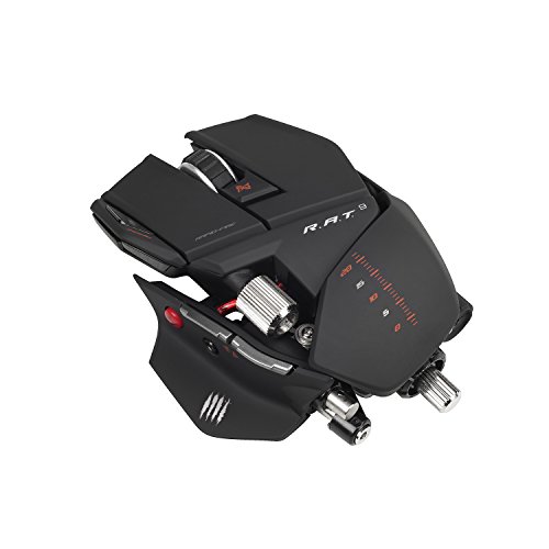Mad Catz R.A.T. 9 Wireless Laser Mouse (MCB4370900B2/02/1